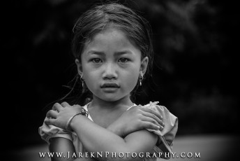 Girl Waiting for her Brother - 2015 - Ban Tavan-Tai, Loungnamtha, Laos