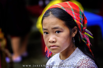 2017 - Girl at Weekend Market - Meo Vac, Vietnam